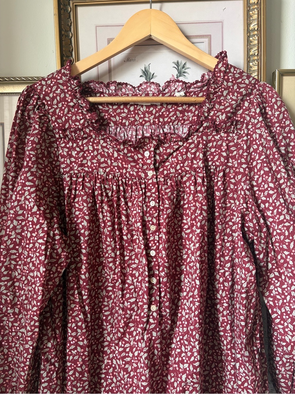 Doen Elinor Nightgown in Liberty Fabric Large - Picture 7 of 12